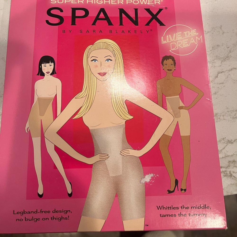 NWT SPANX Super Higher Power Shapewear - Beige